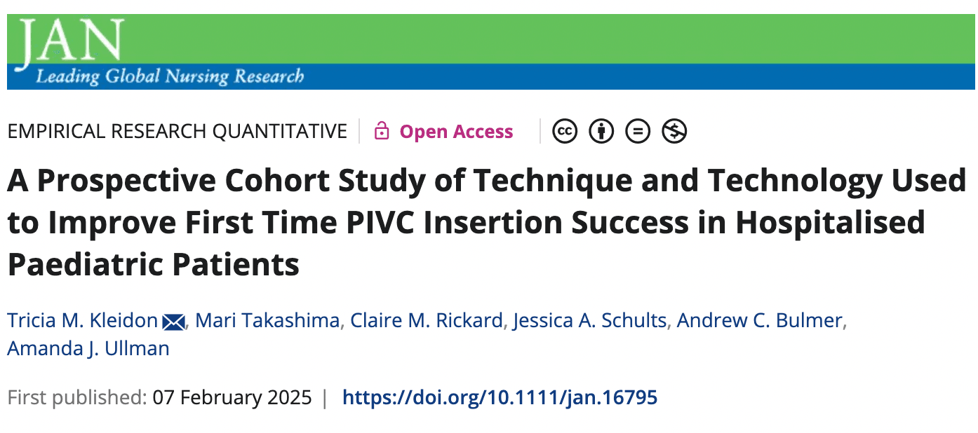 Improving First-Time PIVC Insertion Success in Hospitalized Pediatric Patients Improving First-Time PIVC Insertion Success in Hospitalized Pediatric Patients